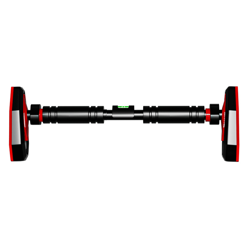 Black and Red Home-Use No-Dril - Pull Up Bar ulasan dan harga