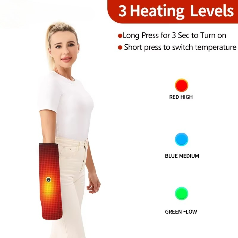 Long Arm Heating Support Elbow - Wrist Wraps ulasan dan harga