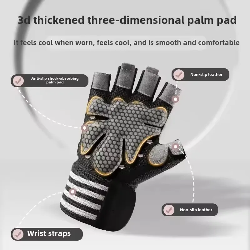Weight Lifting Gloves Wrist Su - Weightlifting Gloves ulasan dan harga
