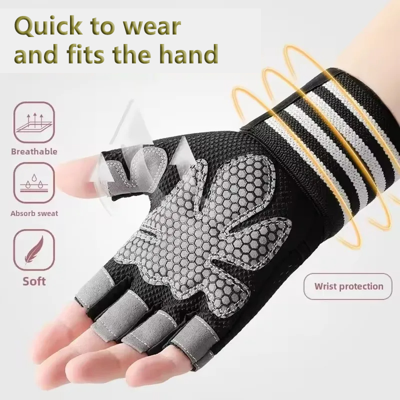 Weight Lifting Gloves Wrist Su - Weightlifting Gloves ulasan dan harga