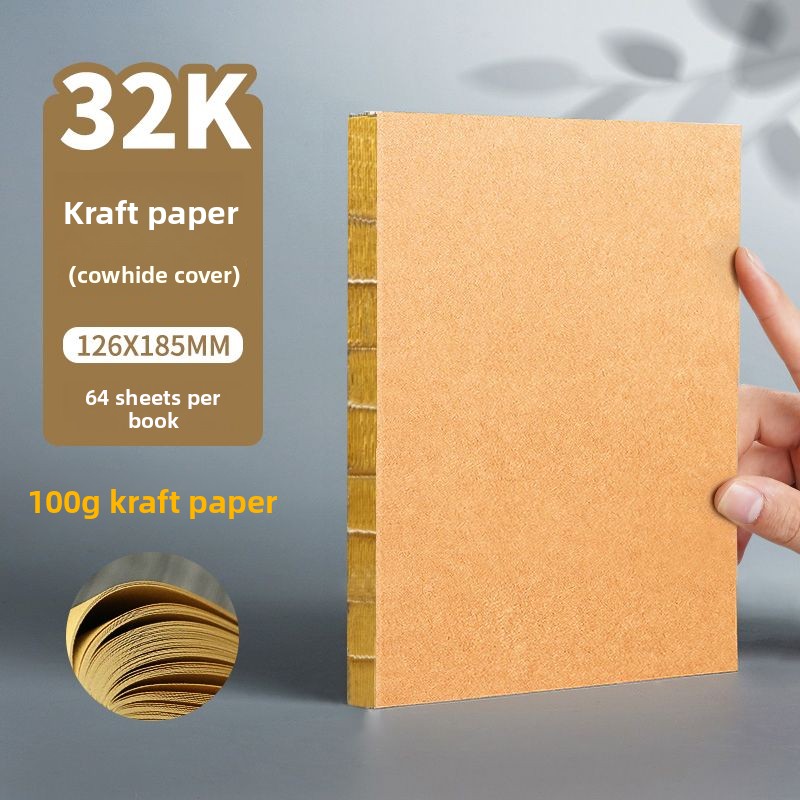 Thick Kraft Blank Sketchbook P - Chalk Bag ulasan dan harga