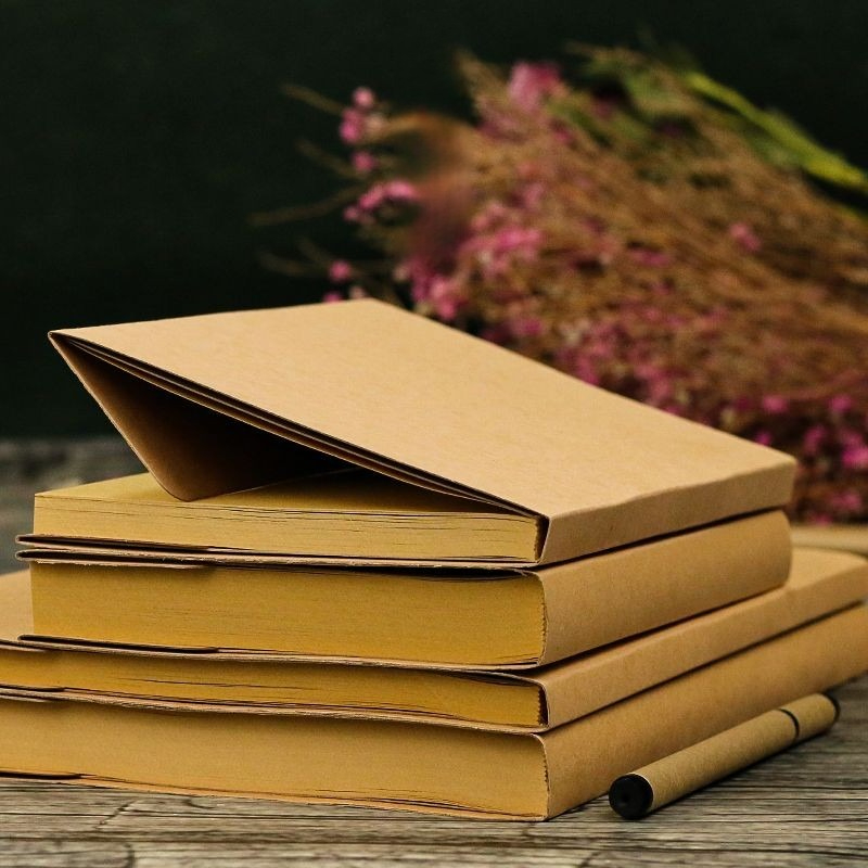 Thick Kraft Blank Sketchbook P - Chalk Bag ulasan dan harga