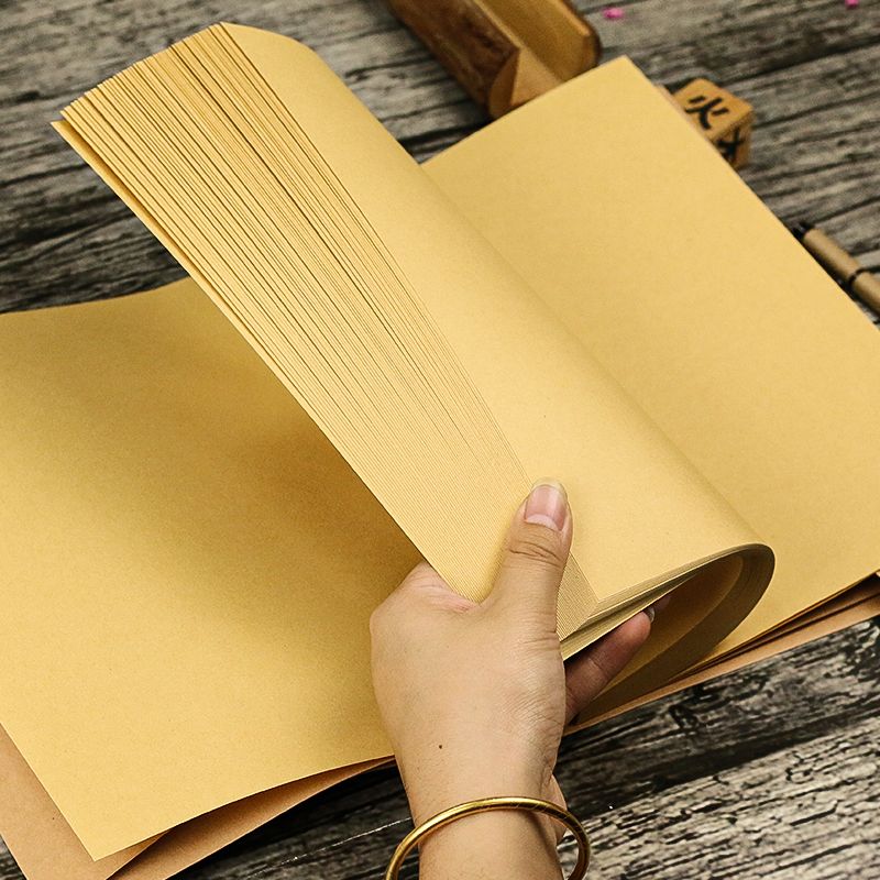 Thick Kraft Blank Sketchbook P - Chalk Bag ulasan dan harga