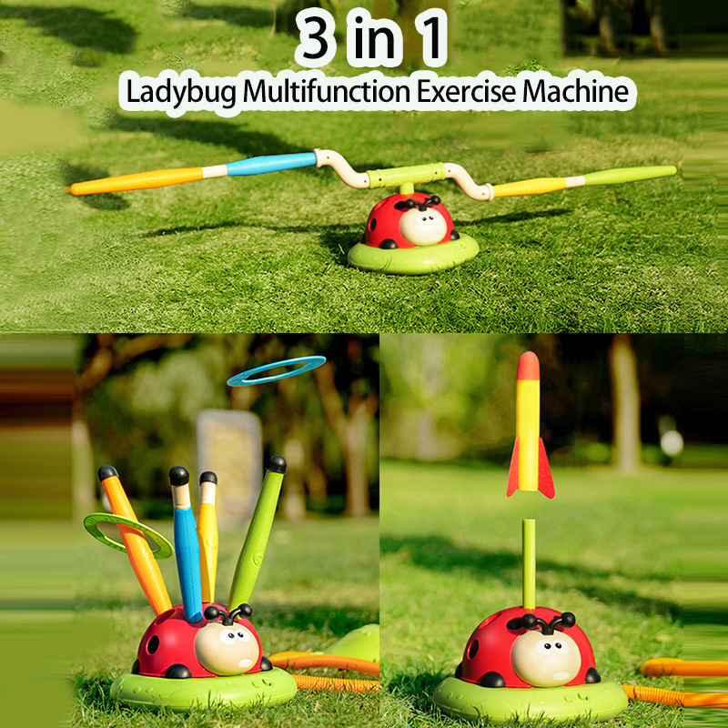 3 Styles Ladybug Rocket Launch - Gymnastic Ring ulasan dan harga