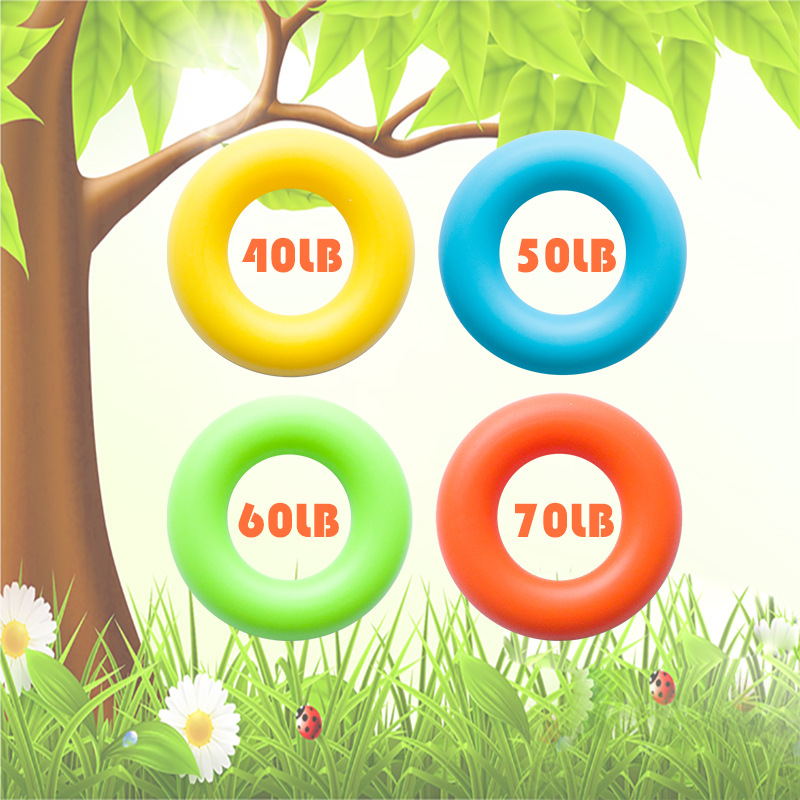 Silicone Hand Grip Strengthene - Gymnastic Ring ulasan dan harga