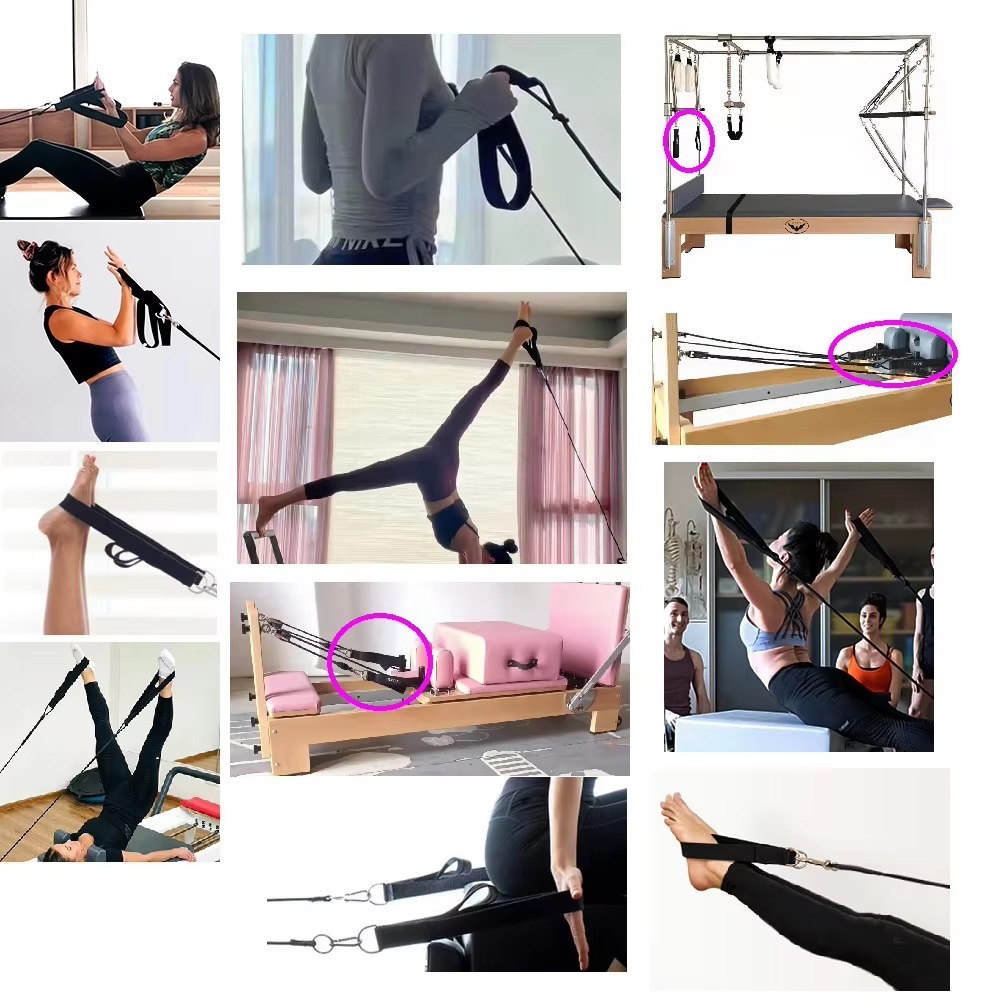 Pilates Reformer Loop Straps H - Gymnastic Ring ulasan dan harga
