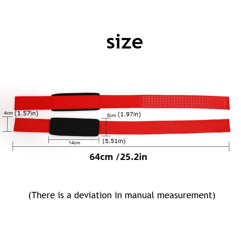 2Pcs Gym Lifting Straps Fitnes - Weightlifting Gloves ulasan dan harga